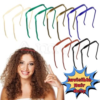 Invisible Hair Hoop for Curly Thick Hair Square Headband Fashion Style Curly Thick Hair Band