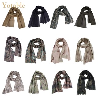 [Yotable.th] Camo Bandanas ผ้าพันคอ ป้องกันฝุ่น อเนกประสงค์ อุปกรณ์เสริม สําหรับเครื่องแต่งกาย