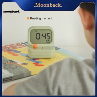 &lt;moonback&gt; นาฬิกาปลุก อเนกประสงค์ สไตล์เรโทร สําหรับบ้าน และสํานักงาน