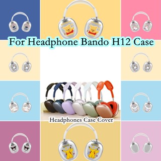 พร้อมส่ง! เคสป้องกันหูฟัง ลายการ์ตูนน่ารัก สําหรับ Bando H12 H12