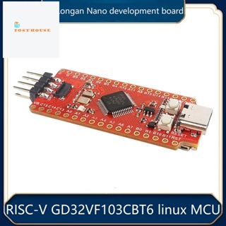 Linux บอร์ดทดลอง MCU สําหรับ Sipeed Longan Nano RISC-V GD32VF103CBT6 128KB Flash 32KB SRAM Type-C MCU Linux พร้อมช่องใส่การ์ด SD