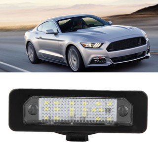 HJ001 ไฟป้ายทะเบียนรถ LED 2 ชิ้นสำหรับ Ford Mustang Fusion Flex Taurus