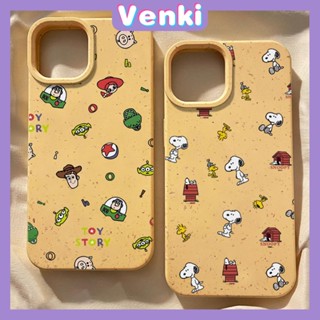 Venki - เข้ากันได้สำหรับ เคสไอโฟน เคสไอโฟน11 เคส iphone 11 เป็นมิตรกับสิ่งแวดล้อมย่อยสลายได้เคสสีขาวกันกระแทกป้องกันรถน่ารักการ์ตูนสุนัขเข้ากันได้กับ iPhone 14 Pro max 13 Pro max 12 Pro Max 11 XR 7Plus 8Plus