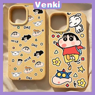 Venki - เข้ากันได้สำหรับ เคสไอโฟน เคสไอโฟน11 เคส iphone 11เป็นมิตรกับสิ่งแวดล้อมย่อยสลายได้เคสสีเหลืองกันกระแทกป้องกันเด็กการ์ตูนน่ารักเข้ากันได้กับ iPhone 14 Pro max 13 Pro max 12 Pro Max 11 XR 7Plus 8Plus