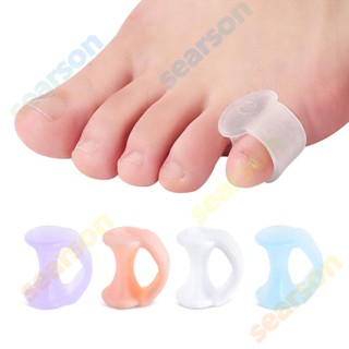 Bunion Valgus Guard Toe Separator Foot Daily Pinkie Silicone For Toe Gel 1Pair Correction Care Use Little Hallux Thumb Toe Foot 【searson】 【searson】 【searson】