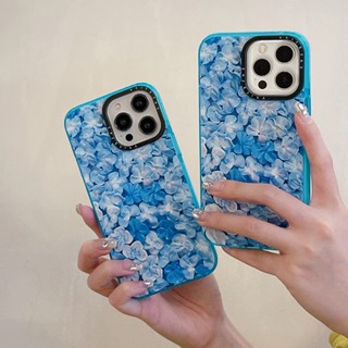 Casetify เคสโทรศัพท์มือถือแบบนิ่ม ลายดอกไม้ สําหรับ iPhone 7 8 Plus IX XS XR 11 14 13 12 11 Pro Max