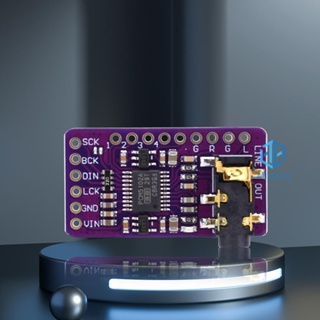 # I2s IIS DAC บอร์ดถอดรหัสเสียงดิจิทัล Lossless สําหรับ Raspberry Pi PHAT [Missece.th]