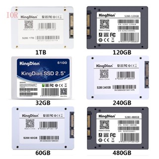 Ior ฮาร์ดดิสก์ไดรฟ์ภายใน SATA3 SSD 32GB-480GB 1TB ความเร็วสูง สําหรับ KingDian 2 5