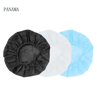 Nama ผ้าคลุมหูฟังทั่วไป แบบไม่ทอ ทนทาน ใช้แล้วทิ้ง สีขาว สีฟ้า สําหรับหูฟัง 7-8 5 ซม.