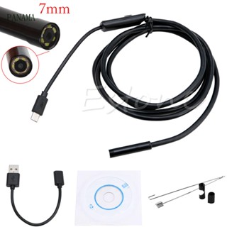 Nama กล้องตรวจสอบ Borescope พร้อม 6 LED Micro to USB A Cable 7 มม. Endoscope IP67 กันน้ํา รองรับ Win2000 XP Vi