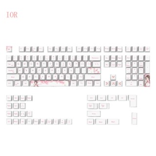 Ior ปุ่มกดคีย์บอร์ด ย้อมสี สําหรับ Cherry MX Switch