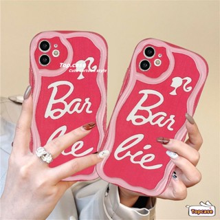 เคสโทรศัพท์มือถือแบบนิ่ม ลายการ์ตูนบาร์บี้ 3D สําหรับ Samsung A14 A34 A54 A03 A03s A04 A04e A04s A23 A13 A33 A53 A12 A22 A52 A52s A32 A51 A50 A50s A30s