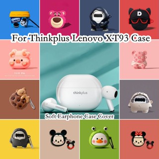 พร้อมส่ง!  เคสหูฟัง แบบนิ่ม ลายการ์ตูน สําหรับ thinkplus Lenovo XT93 Lenovo thinkplus XT93