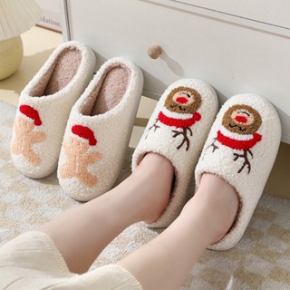 รองเท้าใส่ในบ้าน พื้นยาง กันลื่น slipper สลิปเปอร์ สีพื้น