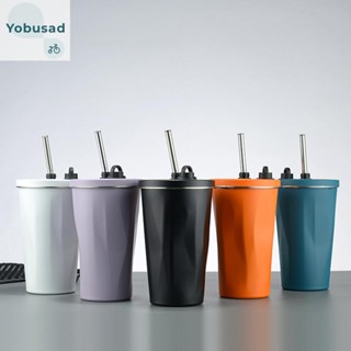 [Yobusad.th] ขวดน้ําสูญญากาศ กันรั่วซึม ขนาด 600 มล. สําหรับออกกําลังกาย รถยนต์