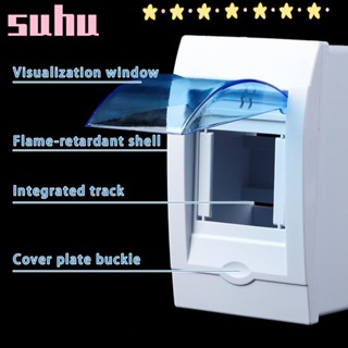 Suhuhd กล่องพลาสติกใส กันน้ํา 2-3/3-4/4-6/5-8/9-12 ทาง สําหรับติดผนังในร่ม