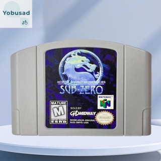 [Yobusad.th] N64 การ์ดเกม ภาษาอังกฤษ วีดีโอเกม ตลับหมึก ของเล่นเด็ก ของขวัญ