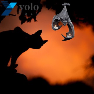 Yolo ที่วางทีไลท์เรซิ่น คุณภาพสูง เรียบง่าย สําหรับแขวนตกแต่ง