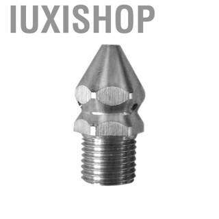 Iuxishop Sewer Drain Jet Nozzle Stainless Steel Rustproof 250bar  Cleaning for Pressure Washer