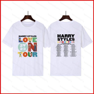 Ys Love On Tour 2023 เสื้อยืด ผ้าฝ้าย พิมพ์ลายคอนเสิร์ต Harry Styles