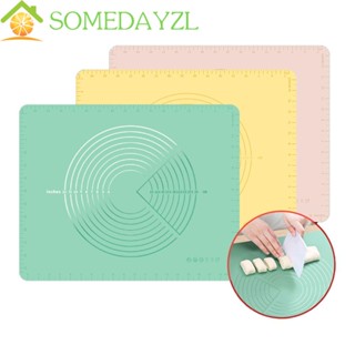 Somedayzl แผ่นรองอบ ซิลิโคน หนา 50X40 ซม. ป้องกันแบคทีเรีย ไม่เหนียวติด