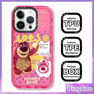 Pingcoo - เข้ากันได้สำหรับ เคส iphone 11 เคสไอโฟน เคสไอโฟน11 เคสนิ่มเคสใสหนากันกระแทกป้องกันกล้องกรอบสีม่วงน่ารักหมีการ์ตูนสีชมพูเข้ากันได้กับ iPhone 14 Pro Max 13 12 Pro Max XR XS MAX 7 8