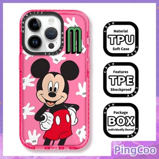 Pingcoo - เข้ากันได้สำหรับ เคส iphone 11 เคสไอโฟน เคสไอโฟน11 เคสนิ่มเคสใสหนากันกระแทกป้องกันกล้องสีชมพูสีม่วงกรอบน่ารักการ์ตูนเมาส์เข้ากันได้กับ iPhone 14 Pro Max 13 12 Pro Max XR XS MAX 7 8