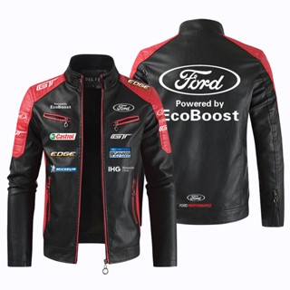 FORD LOGO jacket windbreaker Fiesta FOCUS off-road rally custom leather long-sleeved thin section rainproof jacket