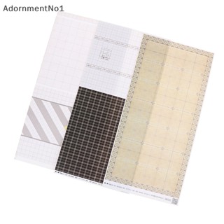 Adornmentno1 สติกเกอร์วอลเปเปอร์ แฮนด์เมด DIY สําหรับตกแต่งบ้านตุ๊กตา 2 ชิ้น