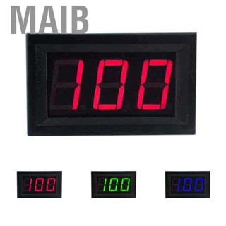 Maib Digital Voltmeter 0.56in 3 Wire Voltage Meter Tester  Display 0‑100V Accessory