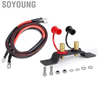 Soyoung Jumper Post Terminals Charging Tools Good Electrical Conductivity 50in Impact Resistant 3/8in Terminal