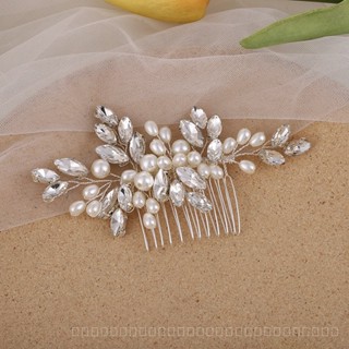 [0721]YWSY-XNTS Ornament Accessories Headdress Studio Shooting Exquisite Crystal Hair Comb Classical Elegant Hair Comb BWSJ