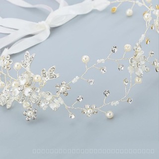 [0721]YWSY-XNTS New Follow-up Bridal Wedding Accessory Headband Direct Sales Korean Bridal Alloy Crystal Hair Band JZP2