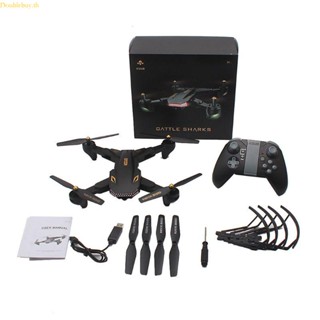 (ลดราคาสูง) Doublebuy ใหม่ โดรนบังคับ 4 ช่อง Wifi Quadcopter Camera 2 4GHz ระบบควบคุมระยะไกล