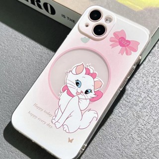 เคสป้องกันโทรศัพท์มือถือ ลายแมวแมรี่น่ารัก สําหรับ Apple Iphone 14promax 13 12 4AHL