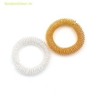 Goldensilver แหวนเงิน สําหรับนวดข้อมือ
   Th