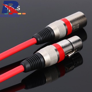 [rememberme.th] สายเคเบิลฟอยล์ ตัวผู้ เป็นตัวเมีย 3Pin XLR 5 ชิ้น