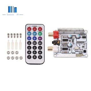 ใหม่ อะไหล่ตัวถอดรหัสระดับเสียง สําหรับ Raspberry Pi DAC Raspberry Pi 4B+ HIFI Dual Decoding DAC I2S