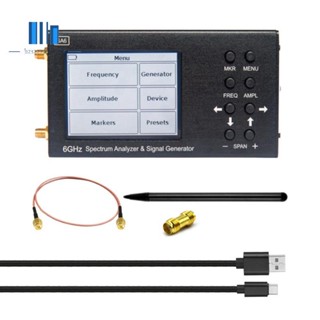 เครื่องวิเคราะห์สเปกตรัม SA6 6GHz SA6 เครื่องกําเนิดสัญญาณ Wi-Fi 2G 4G LTE CDMA GSM Beidou GPR โลหะ พลาสติก 1 ชุด