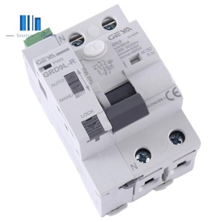 Geya GRD9L-R RCCB อุปกรณ์เบรกเกอร์วงจรปิดอัตโนมัติ 2P 40A 30MA 100MA 300MA RCD AC Type