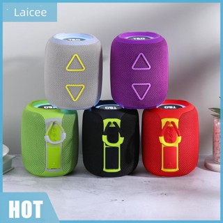 [Laicee.th] ลําโพงบลูทูธ 5.3 1200mAh วิทยุ FM ไฟ LED แบบพกพา