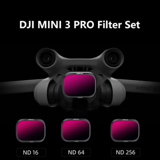 DJI Mini 3 Pro Filter Set ND16 ND64 ND256 ND Filter Professional Gradient GND16 Filter Drone Camera Lens Filters Accessories