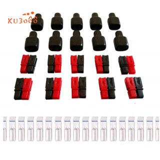 ขั้วต่อสายไฟ 30A 600V พร้อมฉนวนกันความร้อน สําหรับขั้วต่อปลั๊กแอนเดอร์สัน 10 คู่