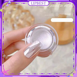 ♕ Nail Art Glitter Powder Aurora Color Metallic Silver Gold Moonshine Powder Canned Nail Decoration Manicure Tool For Nail Shop 6 Designs UPBEST