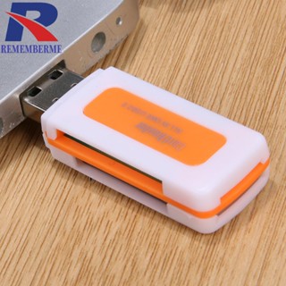 [rememberme.th] เครื่องอ่านการ์ดอัจฉริยะ Mini USB2.0 4 ช่อง SD MMC TF MS M2