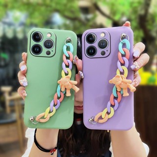 Skin-friendly feel Skin feel silicone Phone Case For iphone 13 Pro Solid color Lens bump protection Anti-fall phone case