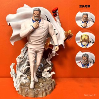 One piece hand-made Navy hero General model GK Navy lieutenant generals strongest navy ornaments King of navigation gift EMBY