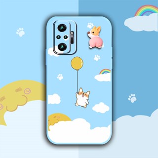 ins Corgi PP Phone Case For Redmi Note10 Pro/Note10 Pro Max Three-dimensional doll Simplicity Cartoon protective case