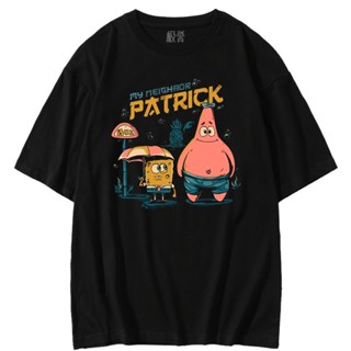 【New】 เสื้อยืดฤดูร้อน เสื้อเบลาส์ - SpongeBob Squareกางเกงคอสเพลย์เสื้อยืดแพทริคสตาร์เครื่องแต่งกายท็อปส์ซูแขนสั้