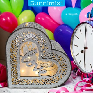 [Sunnimix1] กล่องไม้ สําหรับใส่บัตรแต่งงาน ของขวัญวันครบรอบ